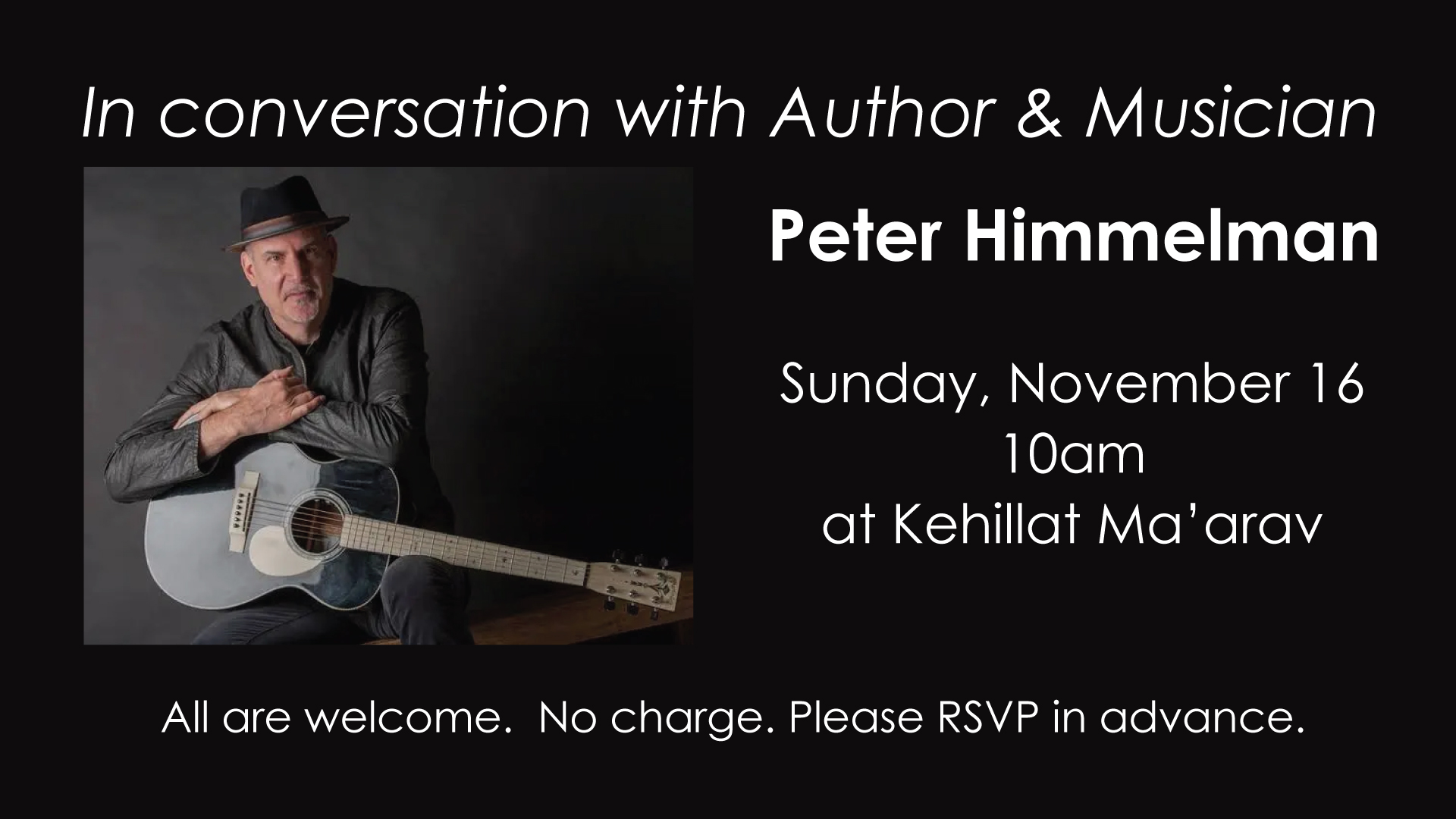 In Conversation: Peter Himmelman