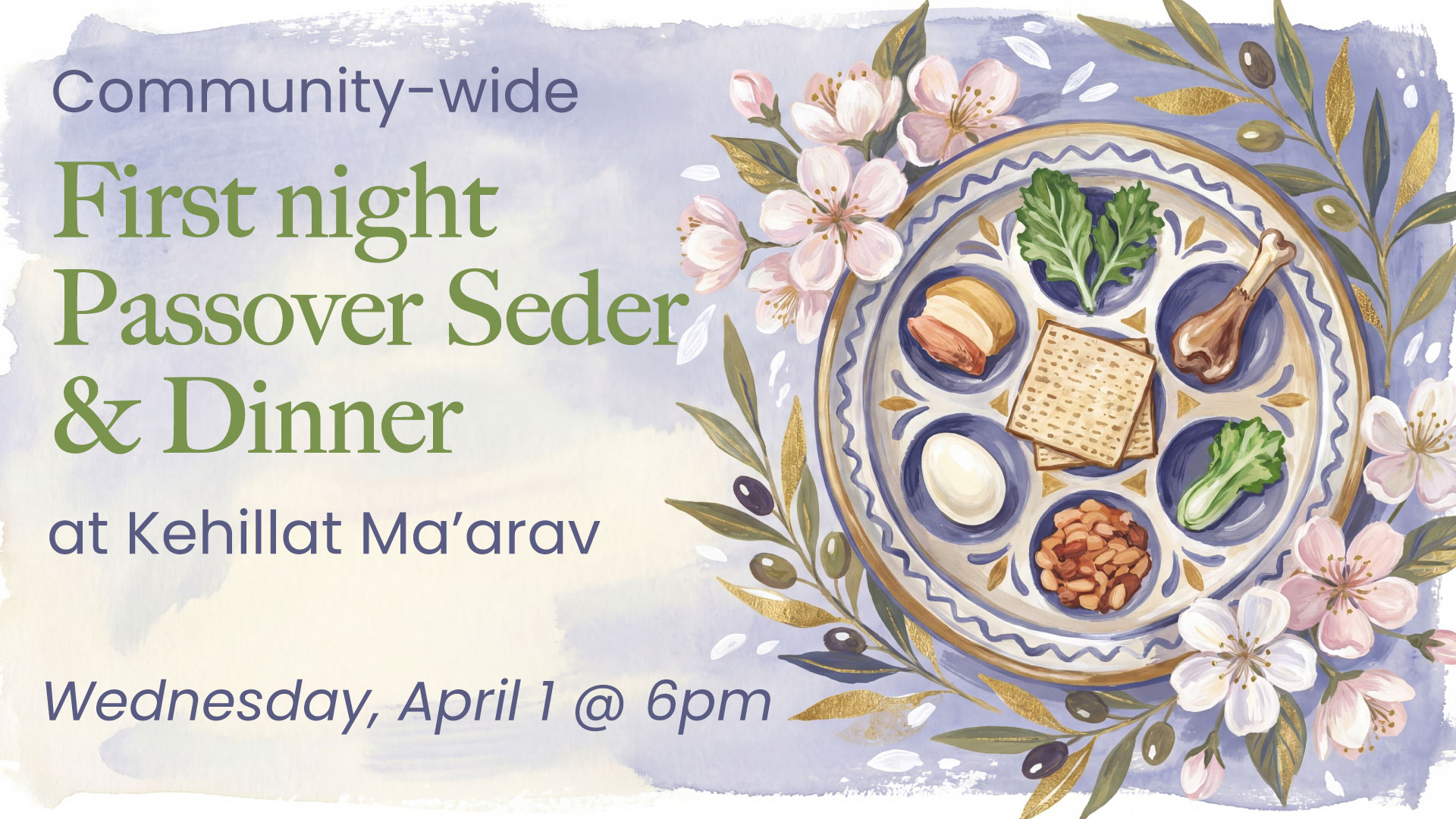 Community Passover Seder (First Night)